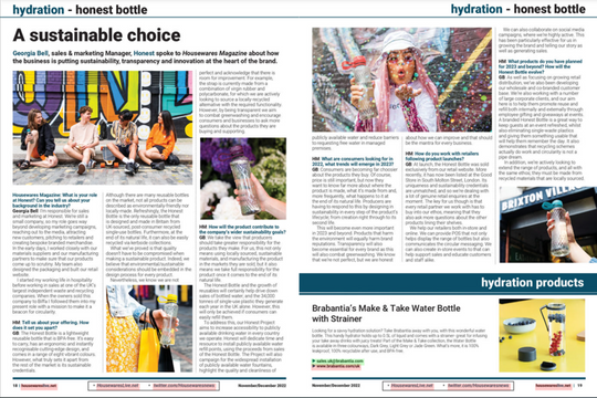 Media Coverage Round-Up – Honest Bottle Trending